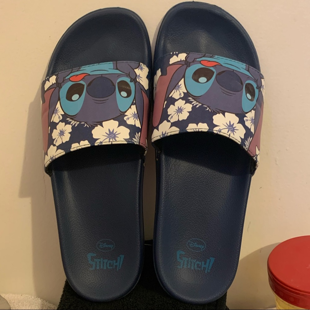 Disney Stitch slide sandals for women